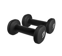 Peloton Light Weights | Set of Two Sweat-Proof Weights with Nonslip Grip, Designed to Fit in the Back of Peloton Bike and Bike+ - 3 lb, Black, 1.4 kg
