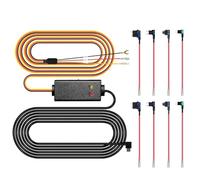 Pelsee Dash Cam Hardwire Kit, Type-C Full Set Hard Wire Kit Fuse for P12/P12 Pro/P10 Pro Mirror Dash Cam, 12V-24V to 5V Car Dash Camera Charger Power Cord, 4 Fuse Cable and Installation Tool, 11.5ft