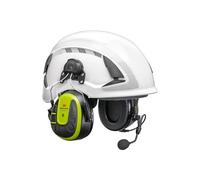 Peltor 3M WS ALERT X+, App, Bright Yellow, Headset, Helmet Attached | Bluetooth, MRX21P3E3WS7, USB-C,1 per Package