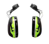 Peltor X4P3E Ear Muff, X-Series, 32 dB, Black/Green