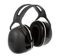 3M Peltor X5A Ear Defenders with Headband, Earmuffs for Reliable Hearing Protection Against High Noise Levels in Industrial Settings, 37 dB, Black, One Size, 1 per Package