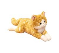 Peluche Chat,50 Cm Douce Réaliste En Pose ée, Réaliste En Position ée Avec Texture Ultra Douce - 19,6Enfants Filles Adultes Anti-Stress Maison Bureau Voiture Sieste Relaxatio