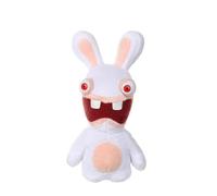 Peluche Lapins Crétins Bean - GIPSY TOYS - Bouche Ouverte, 18 cm