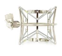 Peluso MT67/87N Quality Shock Mount Fits Neumann U67/U87 (Nickel Finish)