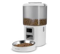 Peluvio Feast Automatic Feeder Dog & Cat 4.5 L with Camera, WiFi Dog with App Control, Timer and Portions, Dry Food Dispenser, Two-Way Audio, Night Vision, and Quiet Filtered Dog Water Fountain 2.5 L
