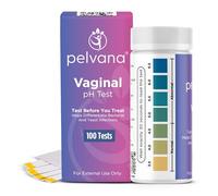 Pelvana Vaginal pH Test Strips for Women (100 Count) - Monitor Intimate Health, Prevent Infection - Products to Balance Alkaline and Acid Levels