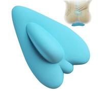 Pelvic Floor Exercise Devices for Women Men EVA Pelvic Floor Muscle Trainer 5x7 Inch Heart-Shaped Blue Color Portable Exercise Equipment for Home, Office, Gym Devices