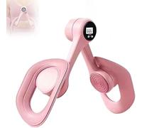 Pelvic Floor Exercise Devices, Pelvic Floor Trainer for Women, Hip & Inner Thigh Exerciser Equipment, 360° Rotating Thigh Master with Screen Display Count, Anti-Slip Design for Toner Workout (Pink)