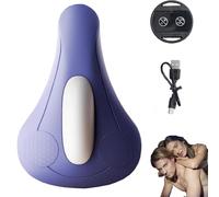 Pelvic Floor Exercise Massager for Men, Men’s Core Trainer, 4 Train Modes Guided Vibration, Pelvic Floor Strengthening Device, Unisex Home Fitness (Blue)