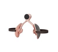 Pelvic Floor Exerciser Shaping Slimming Leg Exercise Trainer Pelvic Floor Muscle Exerciser Family Fitness Sports Equipment(Pink)