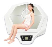 Pelvic Floor Muscle Corrector, High-Frequency Vibration Frequency:4300 Times, Pelvic Floor Muscle Repair Exerciser with 6 Contact Surfaces, for Home/Beauty Salon(White)