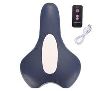 Pelvic Floor Muscle Trainer 4 Modes Bladder Trainer USB Rechargeable Electric Sphincter Trainer USB Plug in for Home Gym Office (Blue, with Remote)