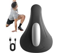 Pelvic Floor Muscle Trainer for Men with Smart Vibration Modes, USB-C Rechargeable Core Strengthening Exercise Equipment, Core Support and Daily Muscle Conditioning, for Home Office Gym and Tra Black