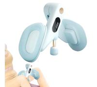 Pelvic Floor Muscle Trainer for Women, 360° Rotating Pelvic Floor Trainer with LED Counter, Adjustable Exercise Equipment for Inner Thigh Hip Arm, Pelvic Floor Exerciser Machine for Men Women (Blue)