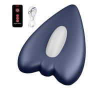 Pelvic Floor Muscle Trainer - Thermoplastic Rubber PP 15x22 cm | Seated Electric Exercise Device with Heat | Smart Remote Control Strengthening Tool for Men, Women and Recovery After the