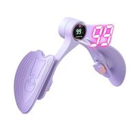 Pelvic Floor Strength, Thigh Trainer - Hip Trainer Exercise Device 360 Degree Rotation - Smart Display Count Count Family Fitness Muscle Exerciser Adjustable for