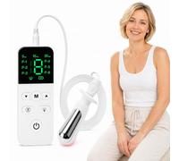 Pelvic Floor Toner for Women with EMS, Red Light Therapy & Vibration - Rechargeable Kegel Exerciser for Bladder Control, Incontinence Relief & Deep Muscle Strengthening
