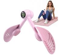 Pelvic Floor Trainer for Women and Men, Inner Thigh Exerciser with Counter, Leg Strengthener Workout Exerciser for Inner Thigh Hip Arm Leg Back Training, 360° Rotatable Adjustable Angle and Strength