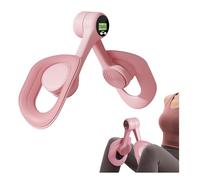 Pelvic Floor Trainer for Women, Inner Thigh Muscle Master Exercise Devices with Counter, 360° Rotating Pelvic Floor Exerciser Leg Strengthener Workout Pumpkin Lamp (C) (A)