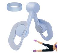 Pelvic Floor Trainer for Women & Men, Hip & Inner Thigh Muscle Master Exercise Devices, Adjustable Leg Strengthener Workout Exercise Equipment for Home Use with Resistance Band
