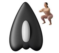 Pelvic Floor Trainer, Remote Control Thigh Exerciser for Men and Women, Portable Exercise Device with Ergonomic Design for Core Support and Pelvic Health, Black, Trainer