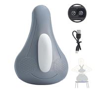 PelviPulse Pro, Men’s Core Trainer, Smart Pelvic Floor Strengthening Device Women with 4 Vibration Modes, Quiet Discreet Design & USB-C for Improves Stamina & Confidence (Gray Remote Control Model)