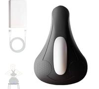 PelviPulse Pro, Pelvi Pulse Pro Pelvic Floor Exercise Massager for Men, Improves Stamina & Confidence, 4 Vibration Modes, Type-C Rechargeable Seat Trainer (Button Adjustment,Black)