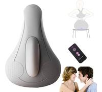 PelviPulse Pro, Pelvipulse Pelvic Floor Exercise Massager for Men, 4 Train Modes Guided Vibration, Quiet Discreet Design for Improve Stamina & Confidence (Gray)