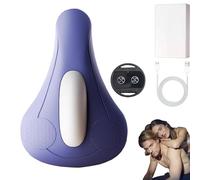 PelviPulse Pro, PelviPulse Pelvic Floor Exercise Massager for Men's with 4 Vibration Modes, USB-C Rechargeable Seat Trainer, Improves Stamina & Confidence (Blue)