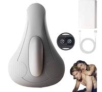 PelviPulse Pro, PelviPulse Pelvic Floor Exercise Massager for Men's with 4 Vibration Modes, USB-C Rechargeable Seat Trainer, Improves Stamina & Confidence (Gray)