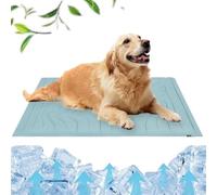 Pelzbarn- Cooling Mat for Dogs & Cats, 2025 Upgraded Pelzbarn- Cooling Mat, Non Gel, Machine Washable for All Breeds & Sizes,Pets Sleeping Mats for Home Outdoor (Blue, S - 20" x 16")