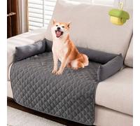 Pelzbarn Cooling Sofa Bed, Dog Bed, Cooling Bed, Pelsbarn HeatRelief Cooling Dog Bed, Give Your Dog Cooling Support and Comfort (Dark Grey, 90 cm x 90 cm)