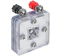 PEM Proton Exchange Membrane Hydrogen Fuel Cell, 50x50MM Educational Experiment Demonstrator, Physics & Chemistry Lab Teaching Equipment For High School New Energy Science