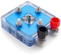 PEM Proton-Exchange-Membrane Hydrogen Fuel-Cell Module | 50×50MM Electrochemical Experimental Unit for Chemical-to-Electrical-Energy