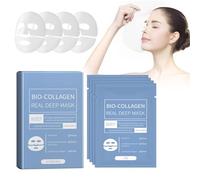 Pemarlis 4PCS Collagen Mask Bio-collagen Real Deep Mask,Korean Bio-collagen Real Deep Mask,Sungboon Collagen Mask, Bio-Collagen Overnight Face Mask, Bio Collagen