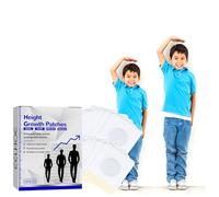Pemarlis Pack of 16 Height Growth Foot Patches, Height Increase Foot Patch, Height Enhancer Growth Enhancement Patches to Improve Height for Adults Children