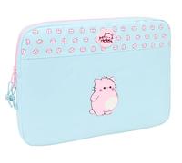 PEMBE THE PINK CAT - Laptop Sleeve 15.6 Inches, Backpack, Ideal for Children of Different Ages, Comfortable and Versatile, Quality and Resistance, 39.5 x 3.5 x 27.5 cm