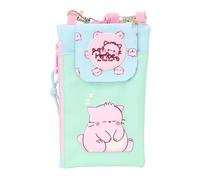 PEMBE The Pink CAT - Mobile Phone Holder, Standard Wallet, for Mobile, Comfortable and Versatile, Quality and Resistance, 19 x 10 cm