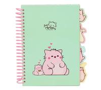 PEMBE THE PINK CAT - Notepad A5, Notebook, Notebooks, Ideal for School Age Children, Comfortable and Versatile, Quality and Resistance, 14.8 x 21 cm
