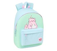 PEMBE THE PINK CAT - Youth Backpack for Laptop 14.1", Ideal for Young People of Different Ages, Comfortable and Versatile, Quality and Resistance, 31 x 16 x 41 cm