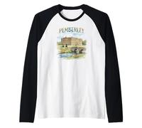 Pembereley Watercolor Pride and Prejudice Raglan Baseball Tee
