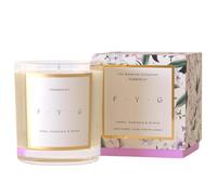 Pemberley Candle by F.Y.G. | Hand Poured Scented Candle with Amber Cashmere and Orchid | Birthday Gifts for Women | Garden | Relaxation | Easter | New Home | Luxury Candle Gift