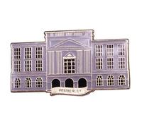 Pemberley Manor Mr Darcy Jane Austen Pride and Prejudice Elizabeth Bennet Novel Book Literature 1.1" Enamel Pin Badge, 2.79 cm, Enamel, enamel