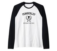 Pemberley Pride and Prejudice Jane Austen Raglan Baseball Tee