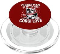 Pembroke Cardigan Christmas Is Better With Welsh Corgi Love PopSockets PopGrip for MagSafe