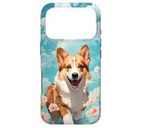 Pembroke Corgis Dog Owner Phone Case Cute Doggy Flowers Case for iPhone 17 Pro