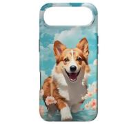 Pembroke Corgis Dog Owner Phone Case Cute Doggy Flowers Case for iPhone Air
