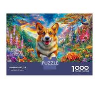 Pembroke Welsh Corgi 1000 Piece Impossible Puzzle for Adults - Challenging Jigsaw Puzzles, Family Activity & Game Gift 52x38cm/1000pcs