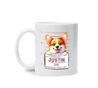 Pembroke Welsh Corgi Dog Drinking Cup Unique Tea Cup Durable Travel Mug Fun Gifts Foe Birthdays Christmas Anniversary Celebration 330Ml