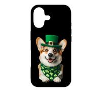Pembroke Welsh Corgi Dog St Patrick's Day Leprechaun Owner Case for iPhone 17